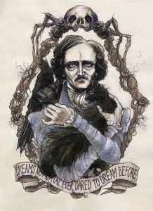 Edgar Allan Poe for Halloween Guide to Eastern Shore of Maryland and Southern Delaware