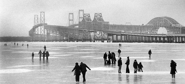 Eastern Shore Secrets: Winter of 1977 at the Chesapeake Bay Bridge on Maryland's Eastern Shore
