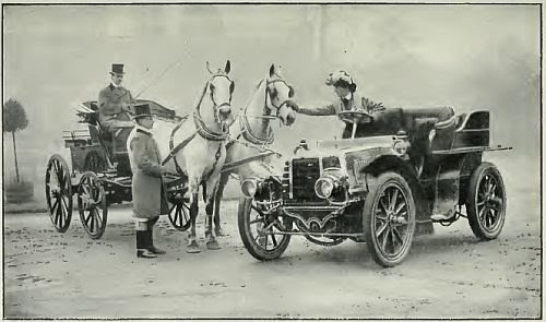 QUOTE OF THE DAY: “Ladies would not go out in their carriages” if “that horse frightening machine” was on the road …