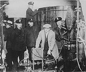 Police in Prohibition for Poplar Island story