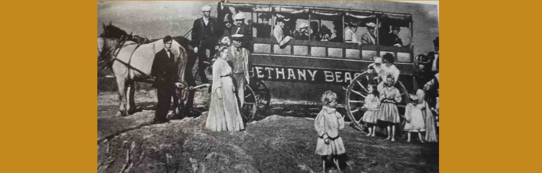 Traveling to Bethany Beach in its Early Days Was a Long, Bumpy, and Stinky Nightmare