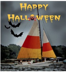 Happy Halloween Skipjack from Eastern Shore of Maryland