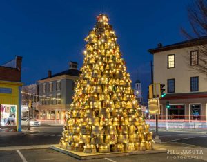 Crab Basket Christmas Tree in Cambridge, Md.