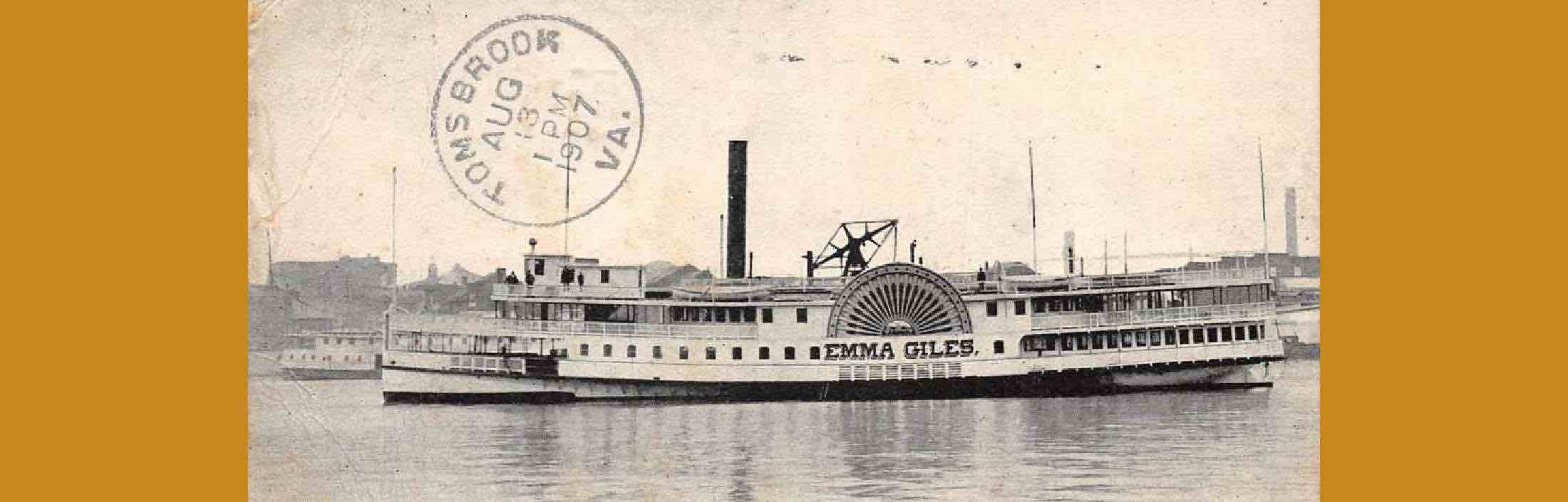 HOP ABOARD! What It Was Like Taking the Steamboat Emma Giles to Tolchester