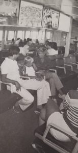 Cape May Lewes Ferry Interior 1970s