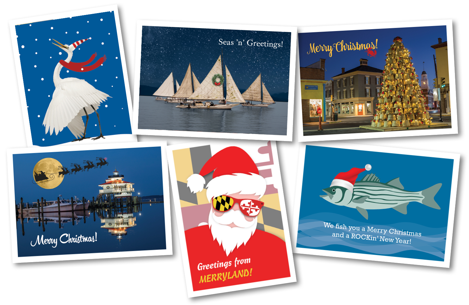 Chesapeake Christmas Cards by Secrets of the Eastern Shore