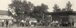 Bridgeville Delaware Train Station Scene